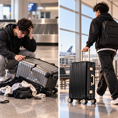 Check-In Suitcase — Anti-Theft