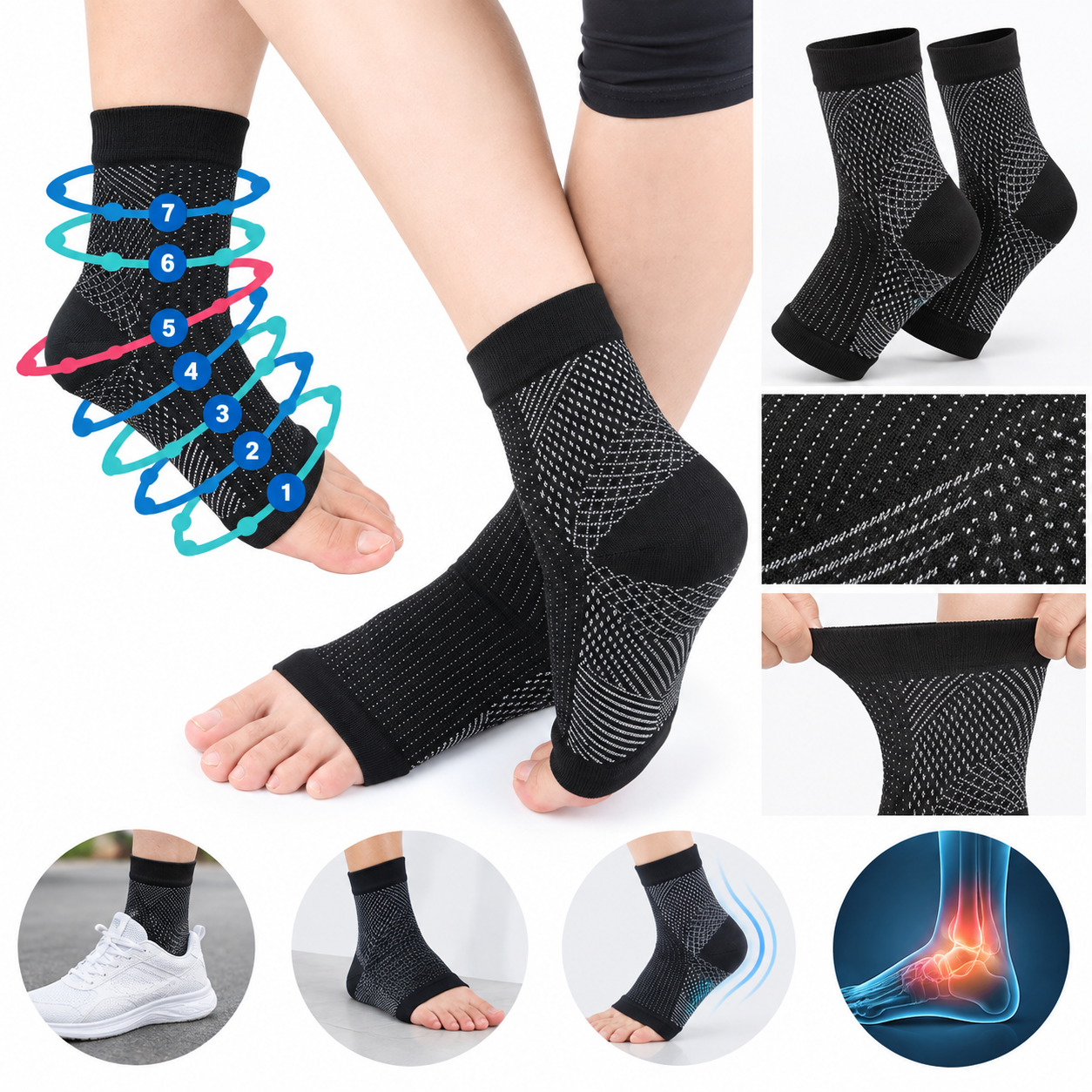 Compression Travel Socks