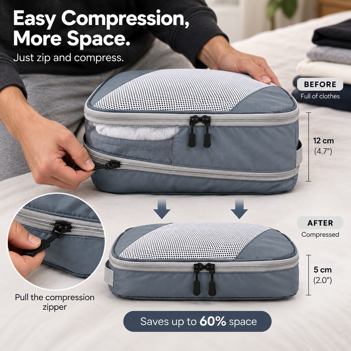 Compression Packing Cubes Set