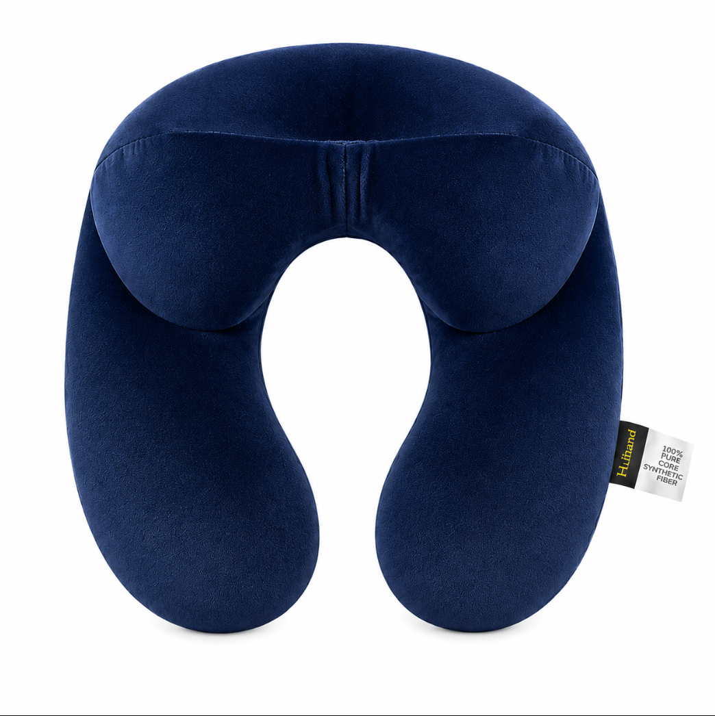 Plush U-Shape Travel Neck Pillow