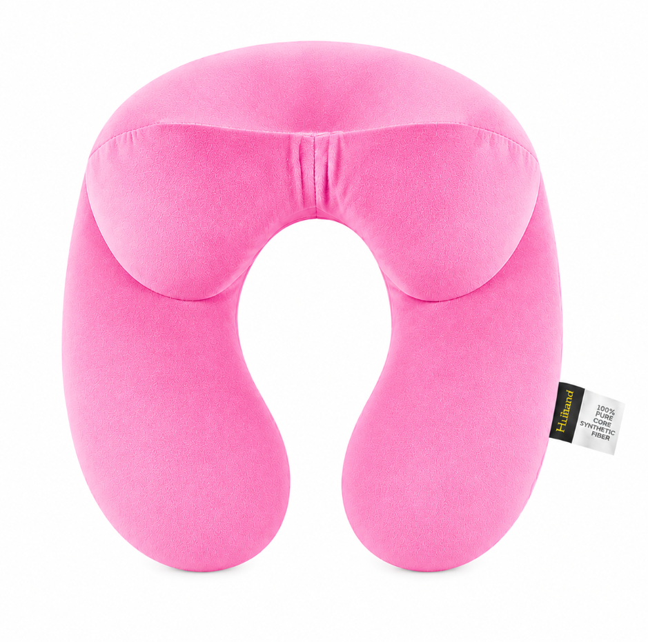 Plush U-Shape Travel Neck Pillow