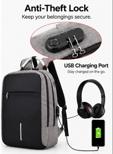 Anti-Theft Backpack