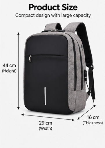 Anti-Theft Backpack