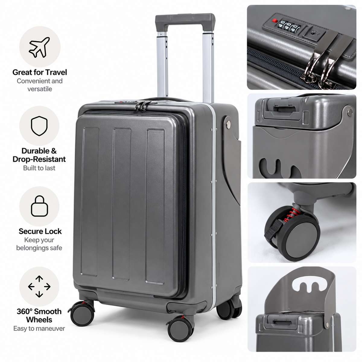 Hardshell Carry-On Suitcase